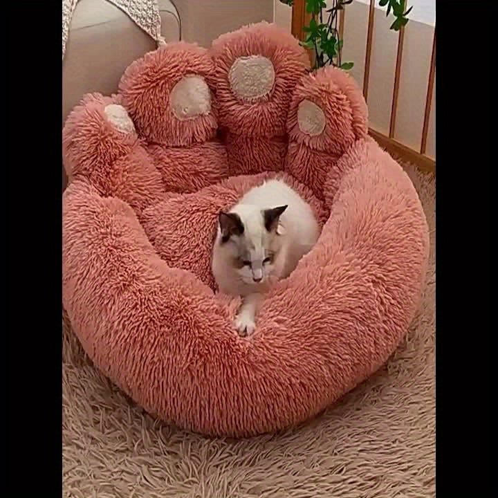 [Long-haired Pet Bed] Soft 60/70/90/110CM Long-haired Pet Bed - 1Pc Dog Beds for Small, Medium, Large Dogs - Warm Christmas Present