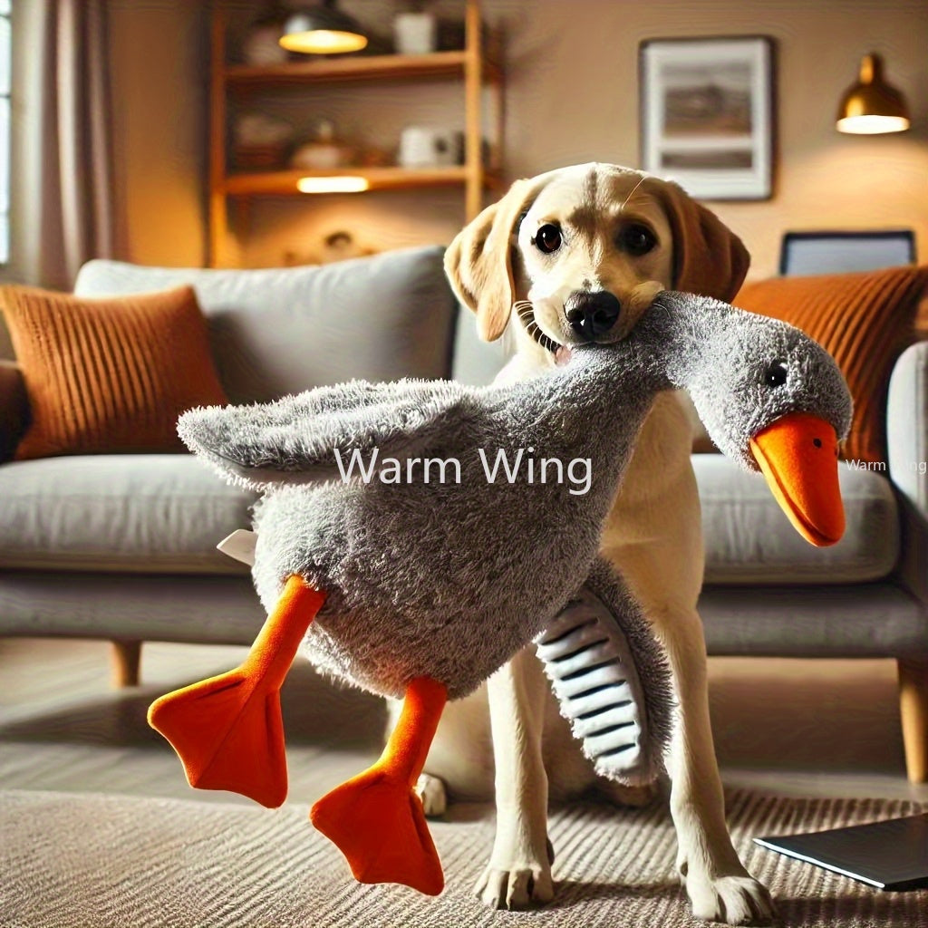 19.69inch Tie-Dye Duck Toy for Dogs & Cats - 2025 New Design with Embroidered Safety Eyes - Washable Pet Toy for Small to Large Pets, Calming Pet Toy, Playtime Fun for Pets, Perfect Christmas/Birthday Gift for Pets, Dog Toy,