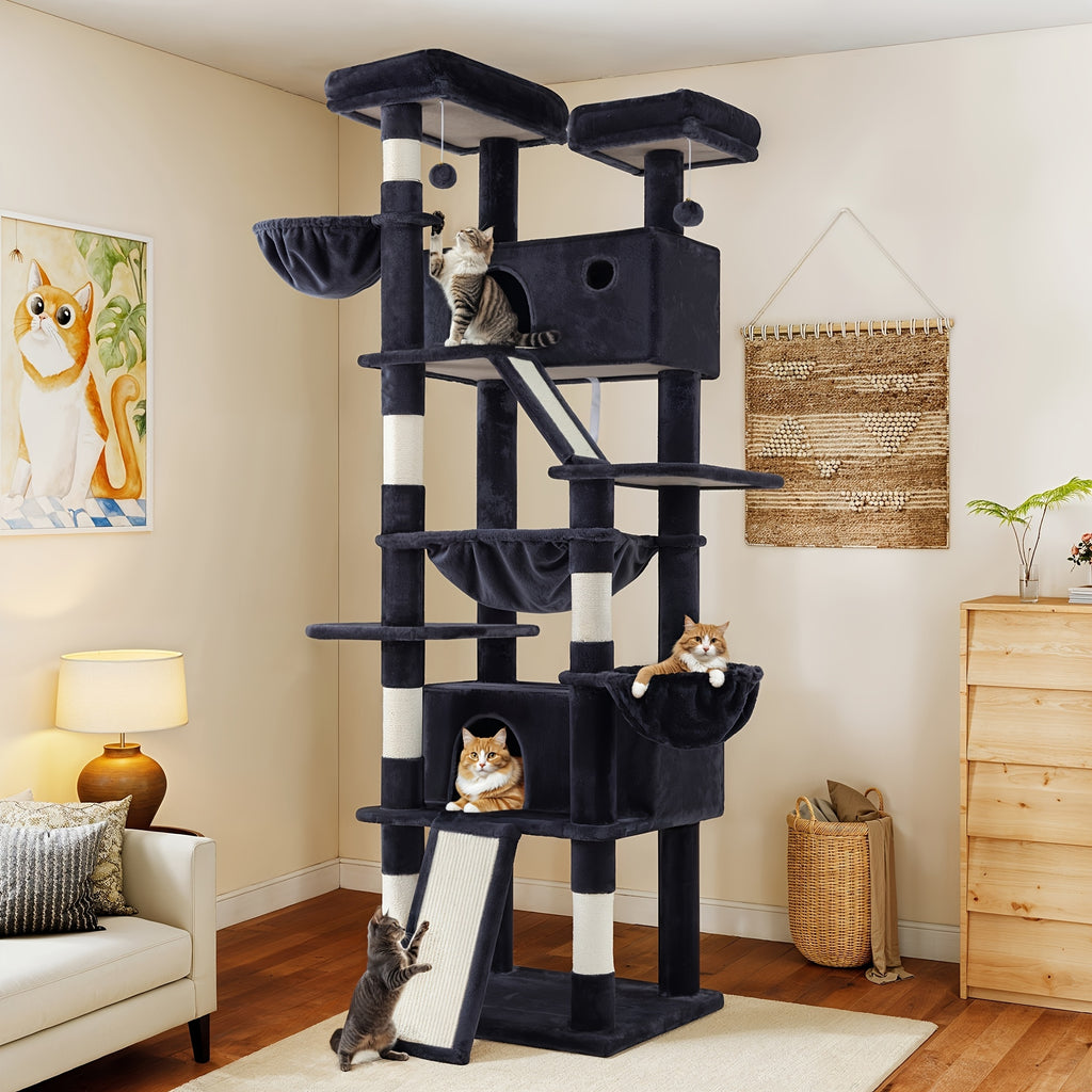 Multi-Level Cat Tree Tower for Indoor Cats