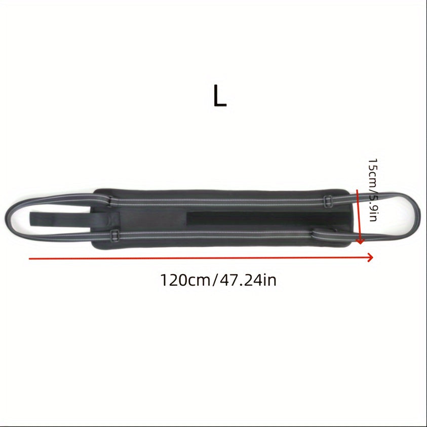 Adjustable Dog Lift Vest, Portable Pet Harness Support, for Large Dogs, Suitable for Elderly, Injured, Arthritis Dogs, with Striped Pattern, Elastic Material, Machine Washable