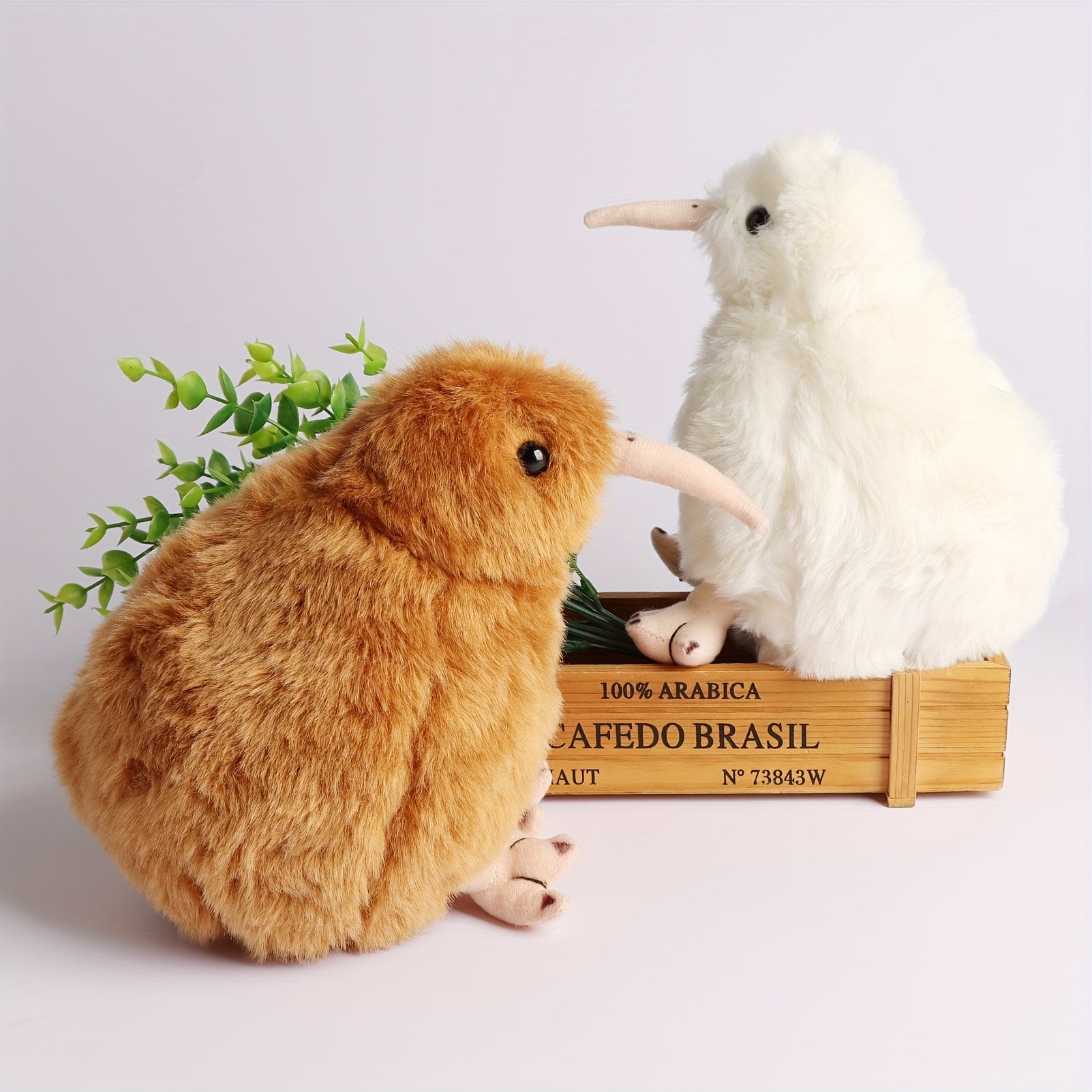 20cm/7.87in Lifelike Kiwi Bird Plush Toy Cute Stuffed Animal Toy for Youngsters Youngsters Doll Soft Cartoon Pillow Lovely Birthday Gift