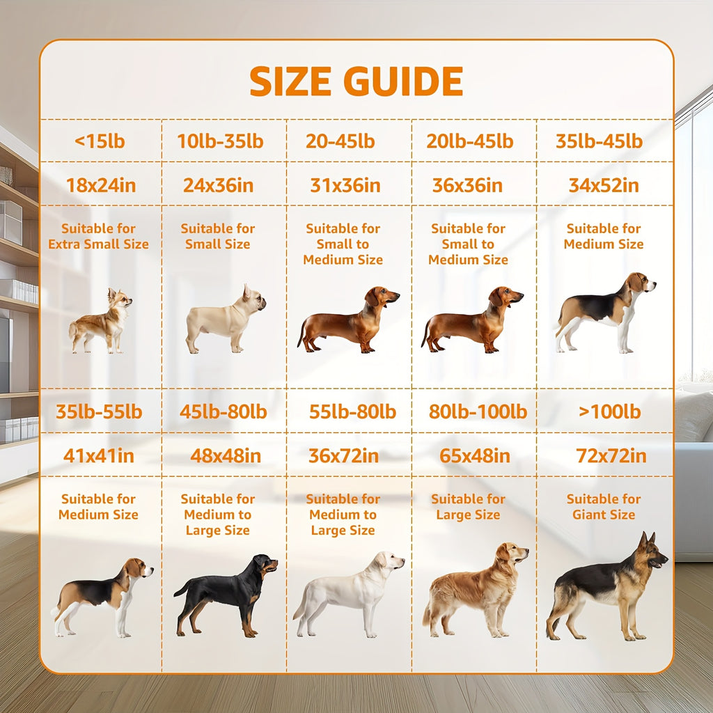 Washable & Reusable Dog Pee Pads - Leakproof Puppy Training Pads with Non-Slip Bottom, Quick-Absorbent Washable Layers & Bone Print Design (Grey/White) for Crate, Potty Training,, Post-Surgery - Multi-Use Pet Bed, Kennel