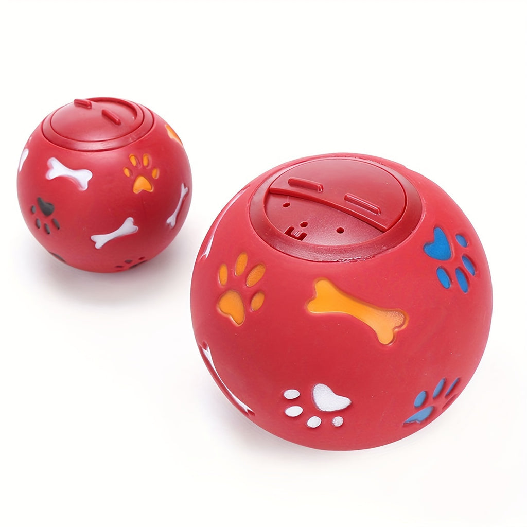 1pc Interactive Pet Toy Ball - Interactive Dog Chew Toy for Long-Lasting Fun, Leak Food Puzzle to Challenge and Engage, Intelligent Training Tool for Mental Stimulation - Essential Dog Toy Supplies for Pet Owners