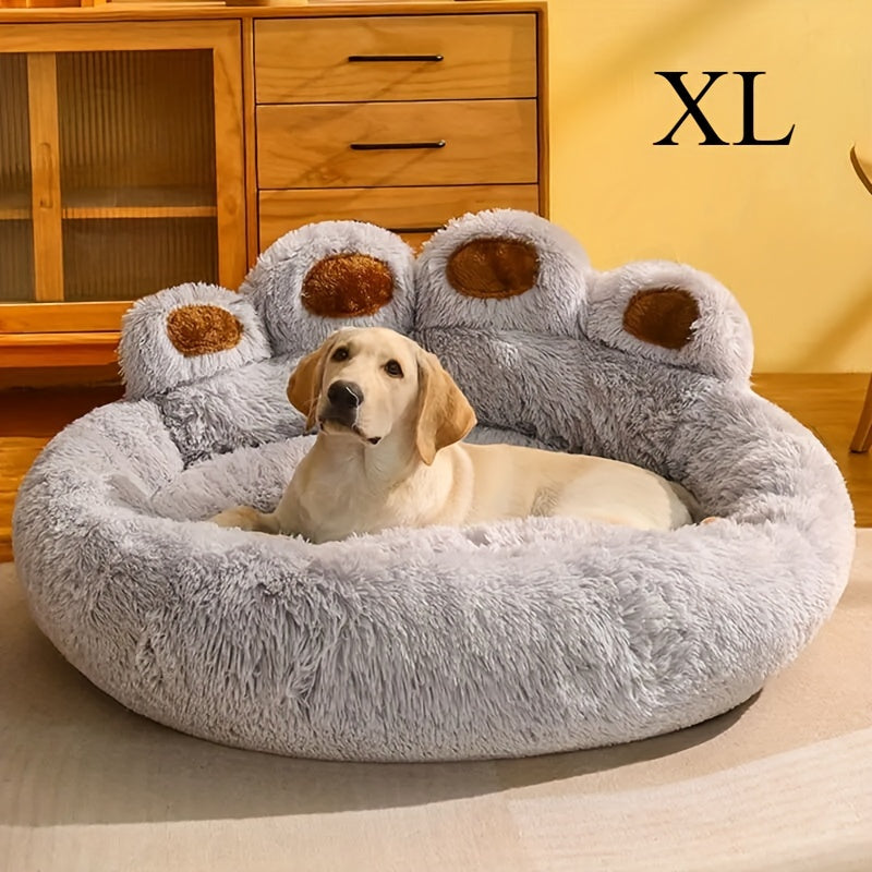 [Long-haired Pet Bed] Soft 60/70/90/110CM Long-haired Pet Bed - 1Pc Dog Beds for Small, Medium, Large Dogs - Warm Christmas Present
