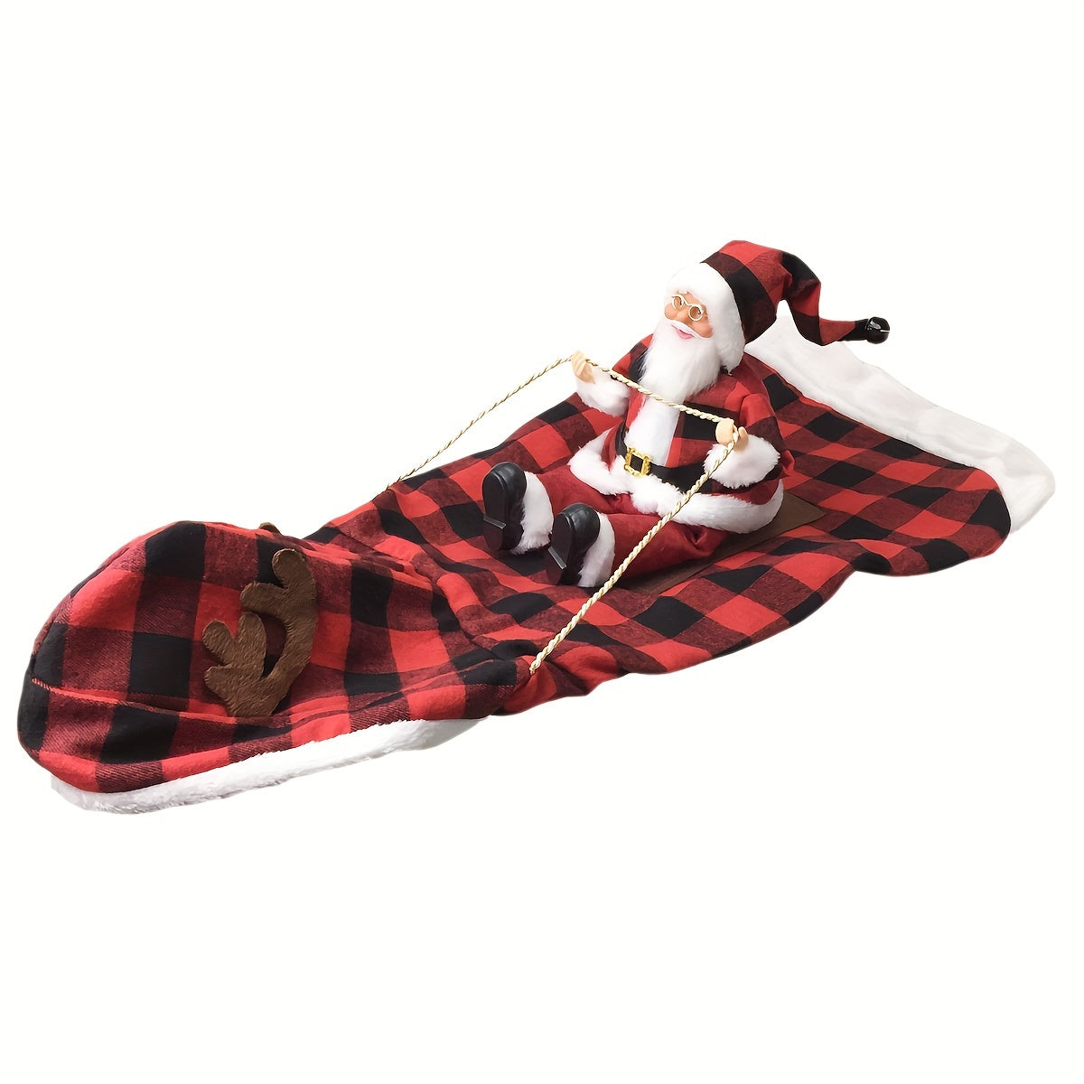 Adorable Santa Claus Pet Costume - Soft, Comfortable, Riding Design for Small, Medium, Large Dogs - Festive Party Outfit, Christmas Dog Clothes, Cosplay Pet Apparel
