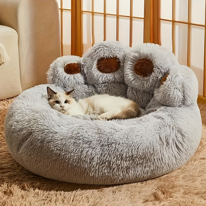 [Long-haired Pet Bed] Soft 60/70/90/110CM Long-haired Pet Bed - 1Pc Dog Beds for Small, Medium, Large Dogs - Warm Christmas Present