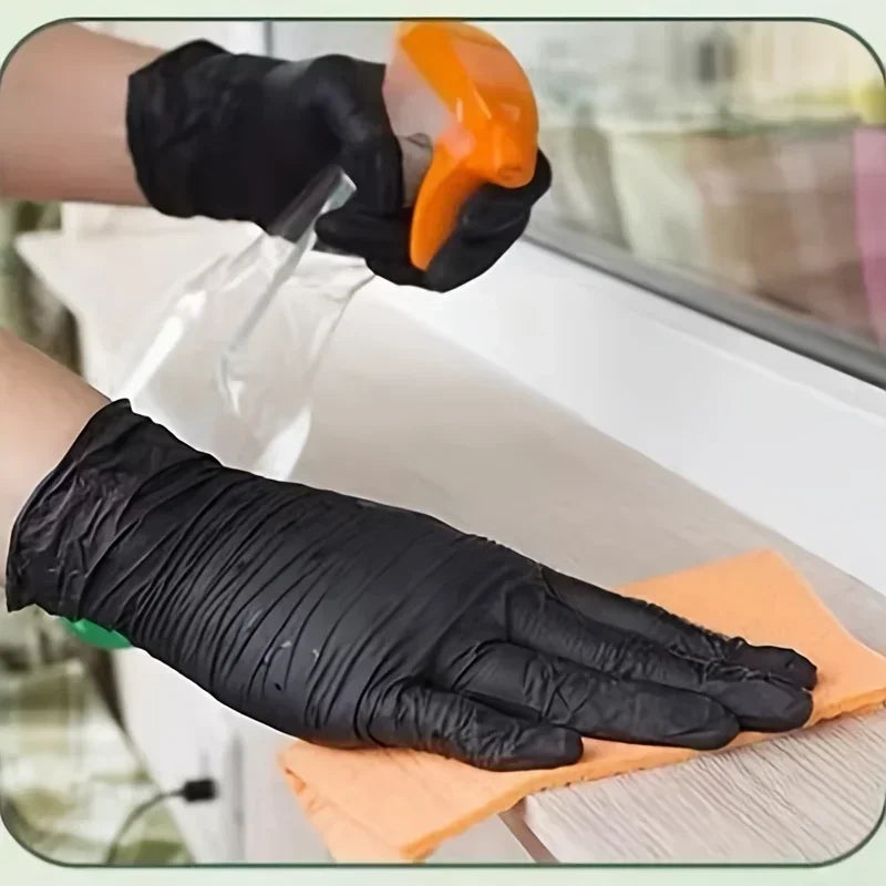 Gloves Dog Wash Cleaning Glove for Food Working Latex Gloves Disposable Nitrile Waterproof Gloves Dish Washing Kitchen Household