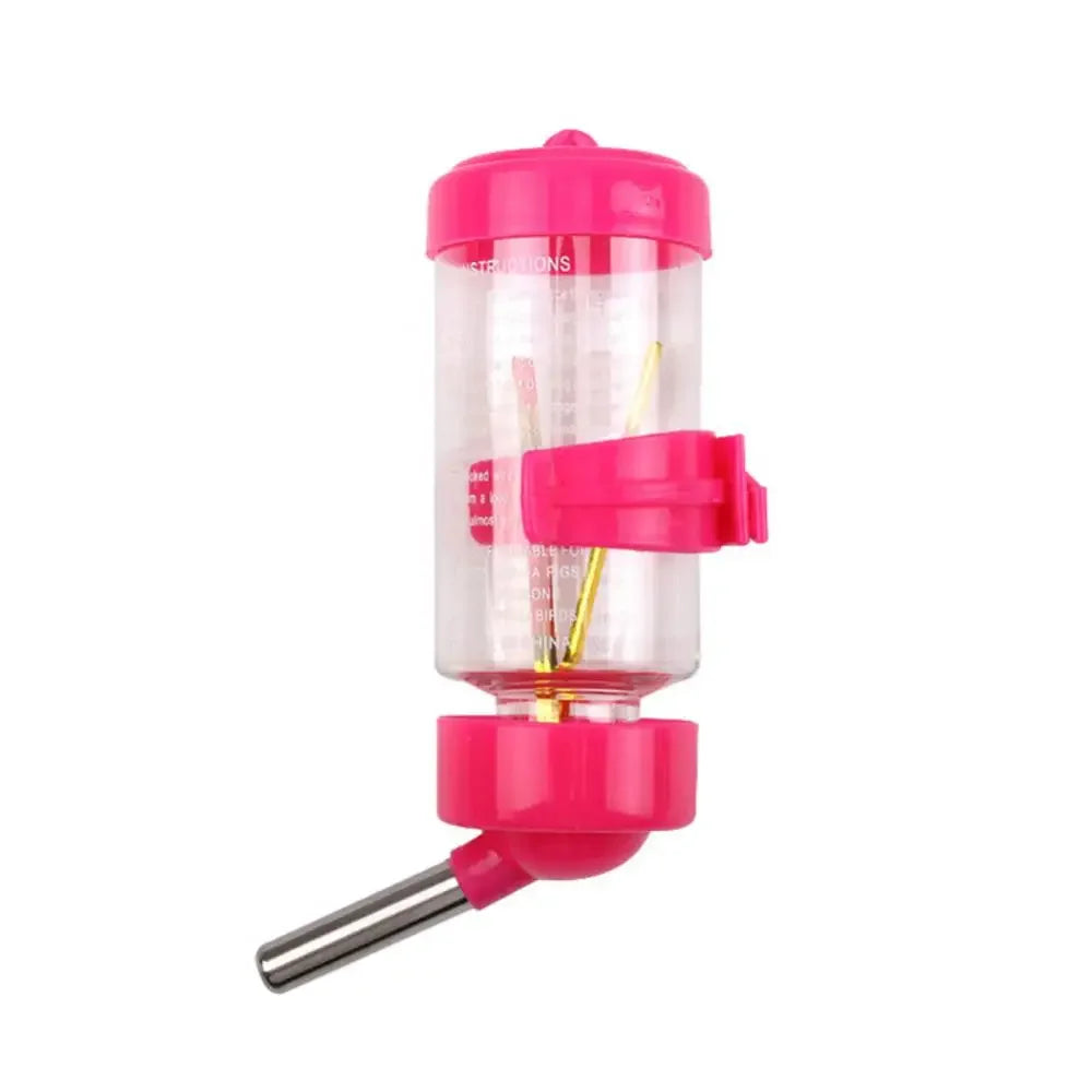 Hanging Hamster Drinker Water Bottle Dispenser Feeder Hanging Pet Dog Guinea Pig Squirrel Rabbit Drinking Head 80/125/250ml
