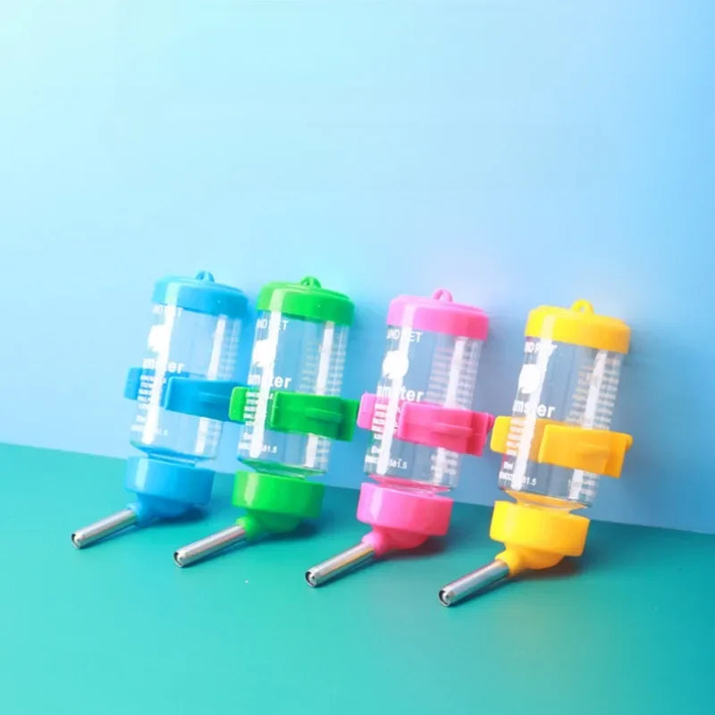 Hanging Hamster Drinker Water Bottle Dispenser Feeder Hanging Pet Dog Guinea Pig Squirrel Rabbit Drinking Head 80/125/250ml