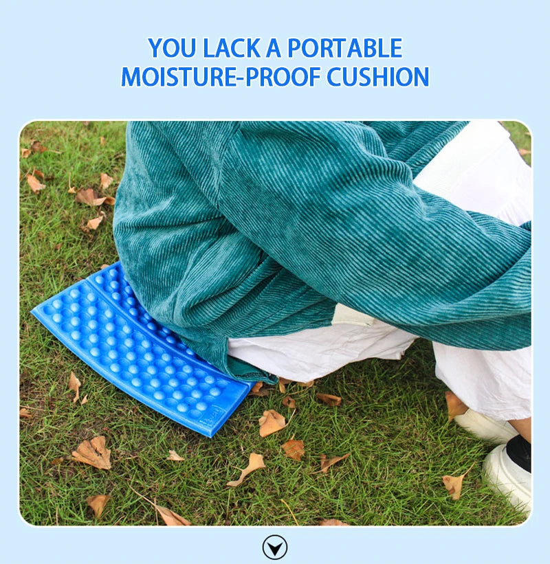 Outdoor Picnic Camping Mat Beach Moisture-Proof Foldable XPE Cushion Hiking Portable Small Mats Egg Trough Waterproof Pad