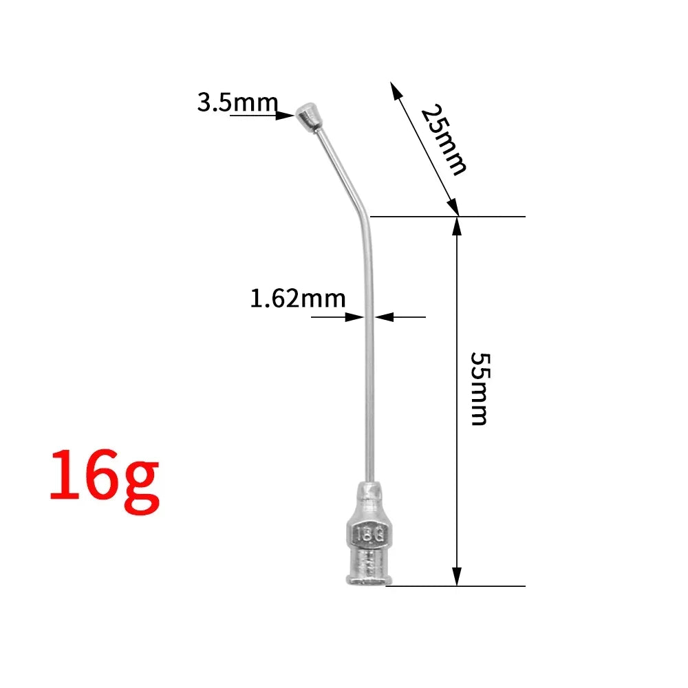 Birds Feeding Bend Pipe Parrot Feeding Syringe Parrots Feeders Syringe Bird Feeder Milk Syringe Needle Pet Liquid Food Feeding