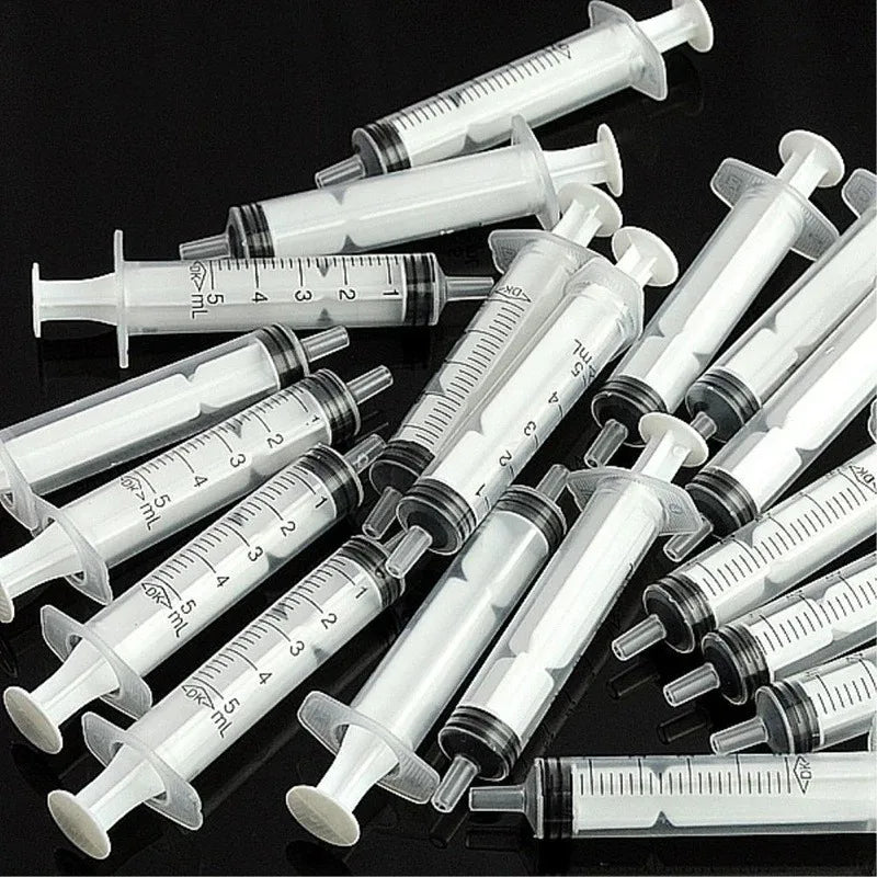 1ml-10ml Disposable Syringes Syringes Without Needle Syringe Glue Pet Feeding Needle Kitchen Tools Plastic Bulk Needle-Free