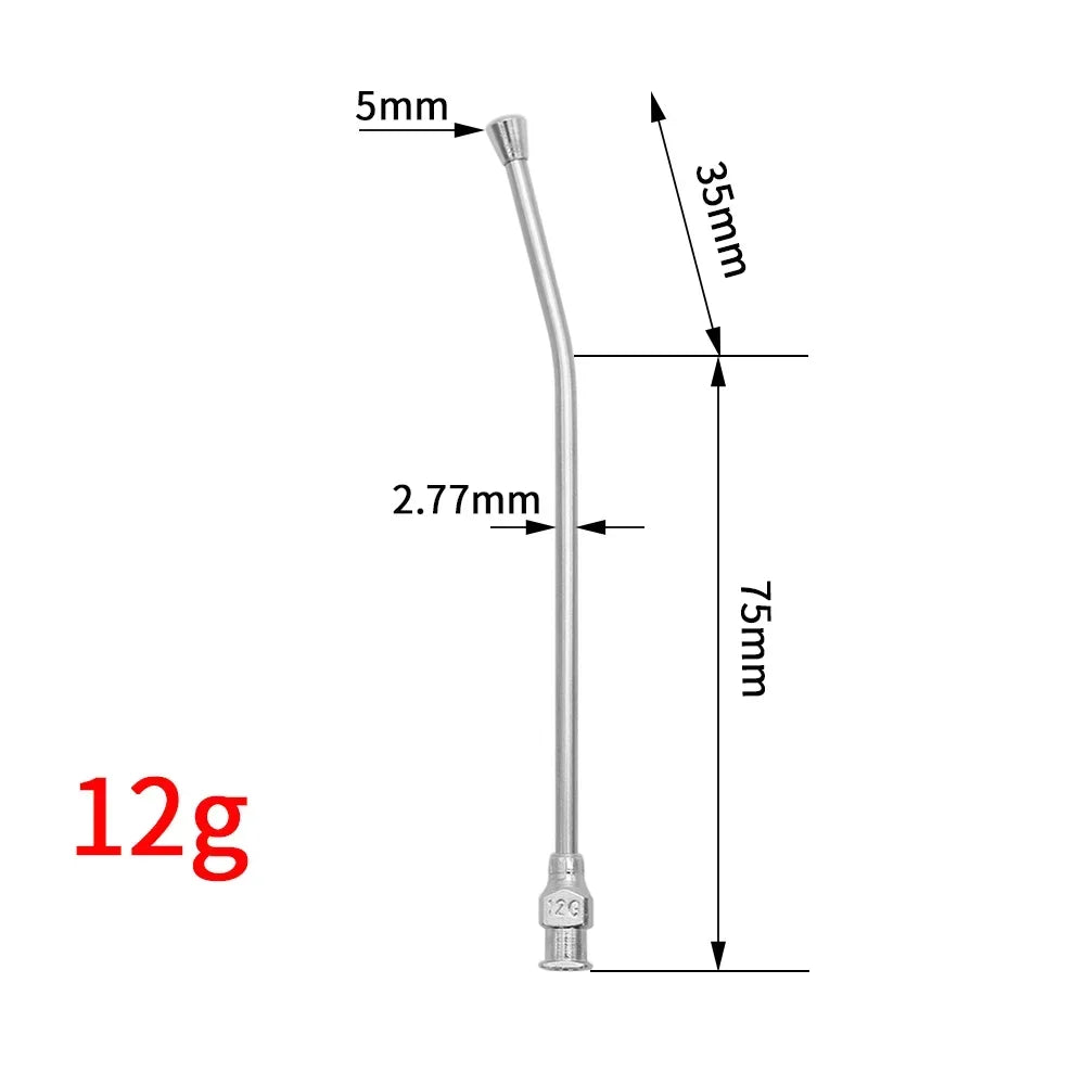 Birds Feeding Bend Pipe Parrot Feeding Syringe Parrots Feeders Syringe Bird Feeder Milk Syringe Needle Pet Liquid Food Feeding