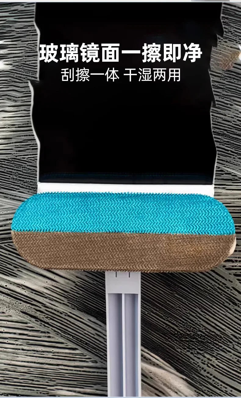 Long Handle Pet Hair Remover Brush Static Cat Hair Cleaner for Carpets Cat Trees Beds Ideal for Cat Furniture Cleaning