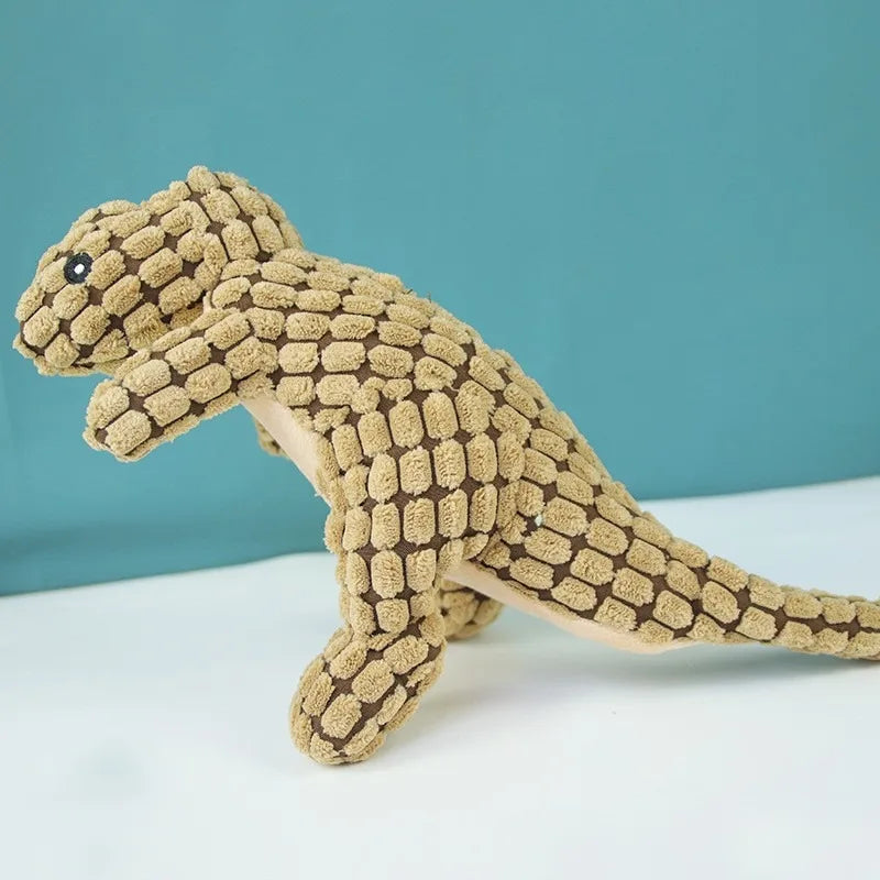 Jouets à mâcher interactifs pour animaux de compagnie, en forme d'alligator, en forme de dessin animé, jouet sonore pour chien, rongement et grincement des dents, fournitures d'entraînement