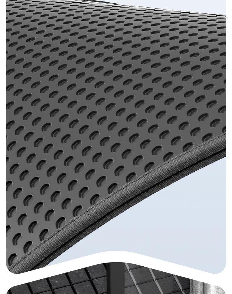Alfombrilla grande para arena de gatos, impermeable, de doble capa, antideslizante, lavable, duradera, para entrenamiento de baño de mascotas