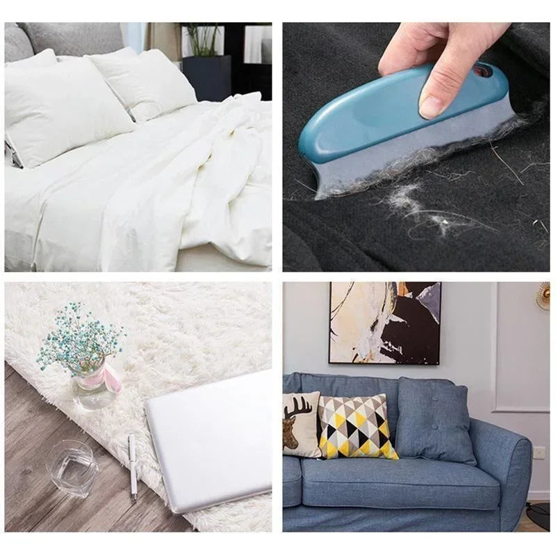 Pet Hair Cleaning Brush Dog Cat Hair Remover Pet Hair Detailer for Cars Furniture Carpets Clothes Pet Beds Chairs