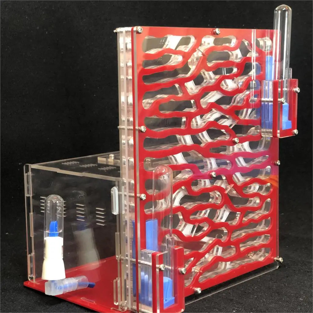 DIY Large Acrylic Ant Farm with Feeding Area Big Ants House Ant Nest Villa Insect Pet Anthill Workshop 6 Layers  19.5*15*22cm