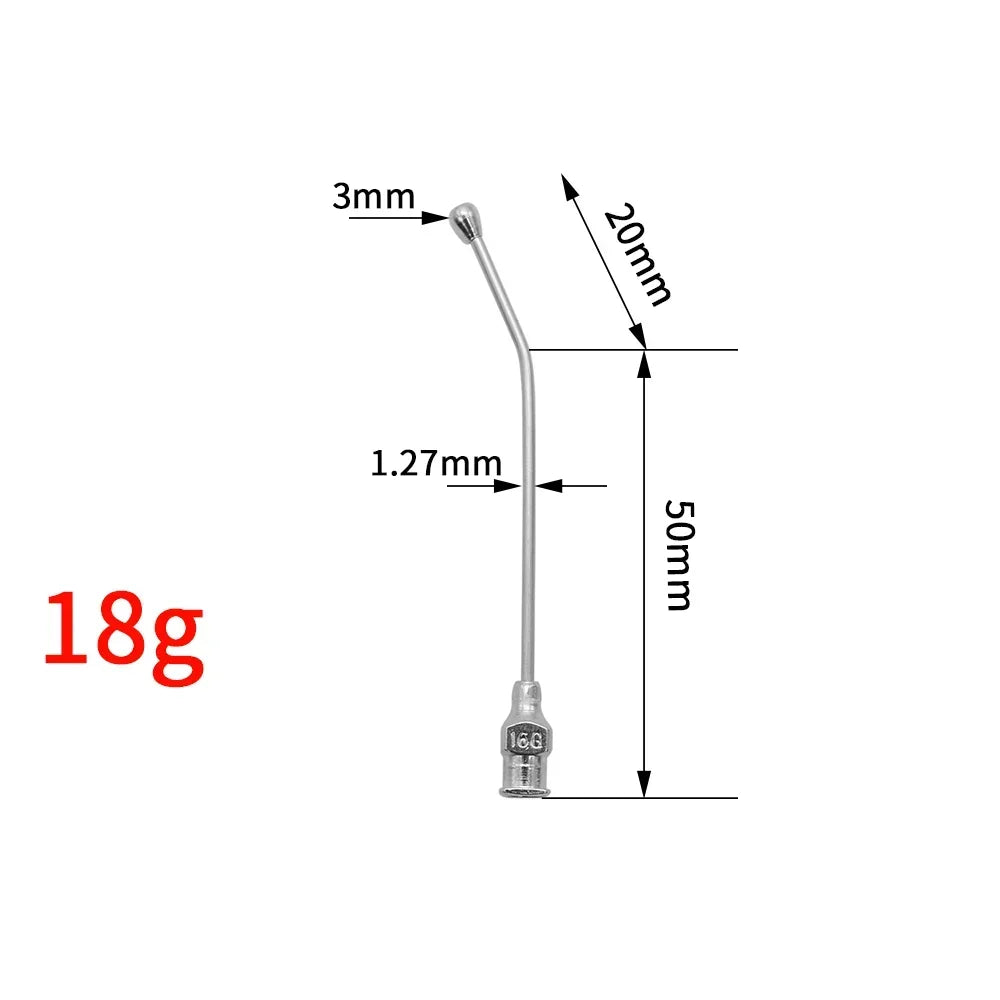 Birds Feeding Bend Pipe Parrot Feeding Syringe Parrots Feeders Syringe Bird Feeder Milk Syringe Needle Pet Liquid Food Feeding