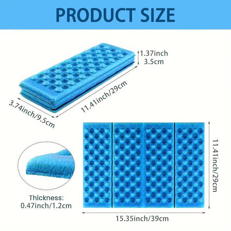 Outdoor Picnic Camping Mat Beach Moisture-Proof Foldable XPE Cushion Hiking Portable Small Mats Egg Trough Waterproof Pad