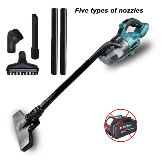 Cordless Handheld Electric Vacuum Cleaner for Makita 18V Battery Portable for Hard Floor Carpet Car Pet Hair Cleaning Tools