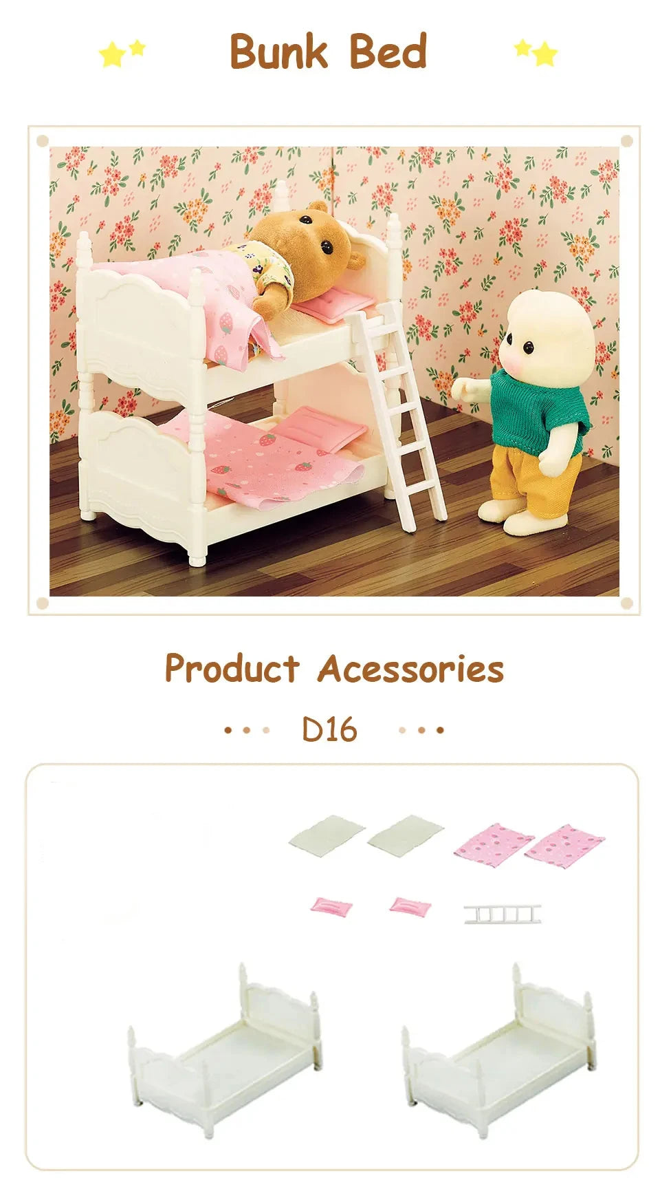 1:12 Miniature Furniture Forest Family Kitchen Toy Dining Table Dollhouse Accessories Bathroom Pretend Play For Girl Gifts Toys