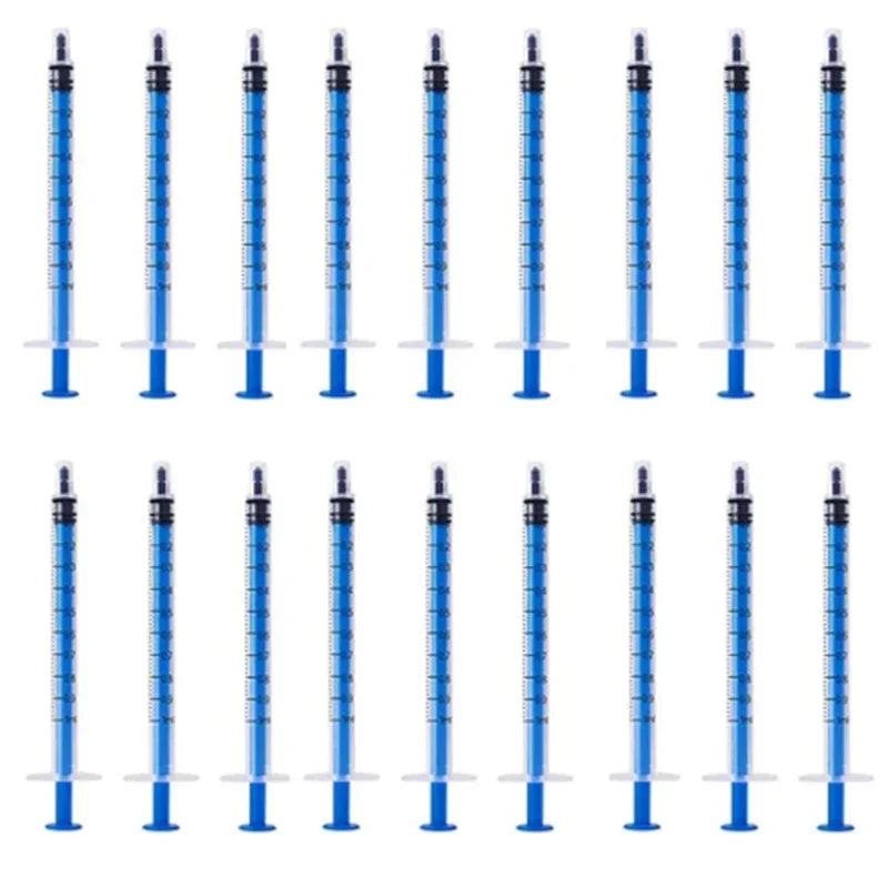 1ml-10ml Disposable Syringes Syringes Without Needle Syringe Glue Pet Feeding Needle Kitchen Tools Plastic Bulk Needle-Free