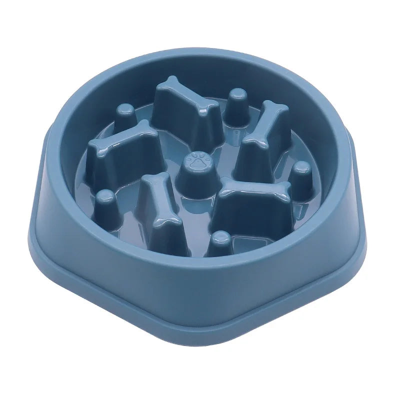 Slow Feeder Dog Bowl Non Slip Cat Dog Slower Food Feeding Dishes Large Small Medium Pet Slow Eat Dishes Puzzle Bowl Pet Supplies