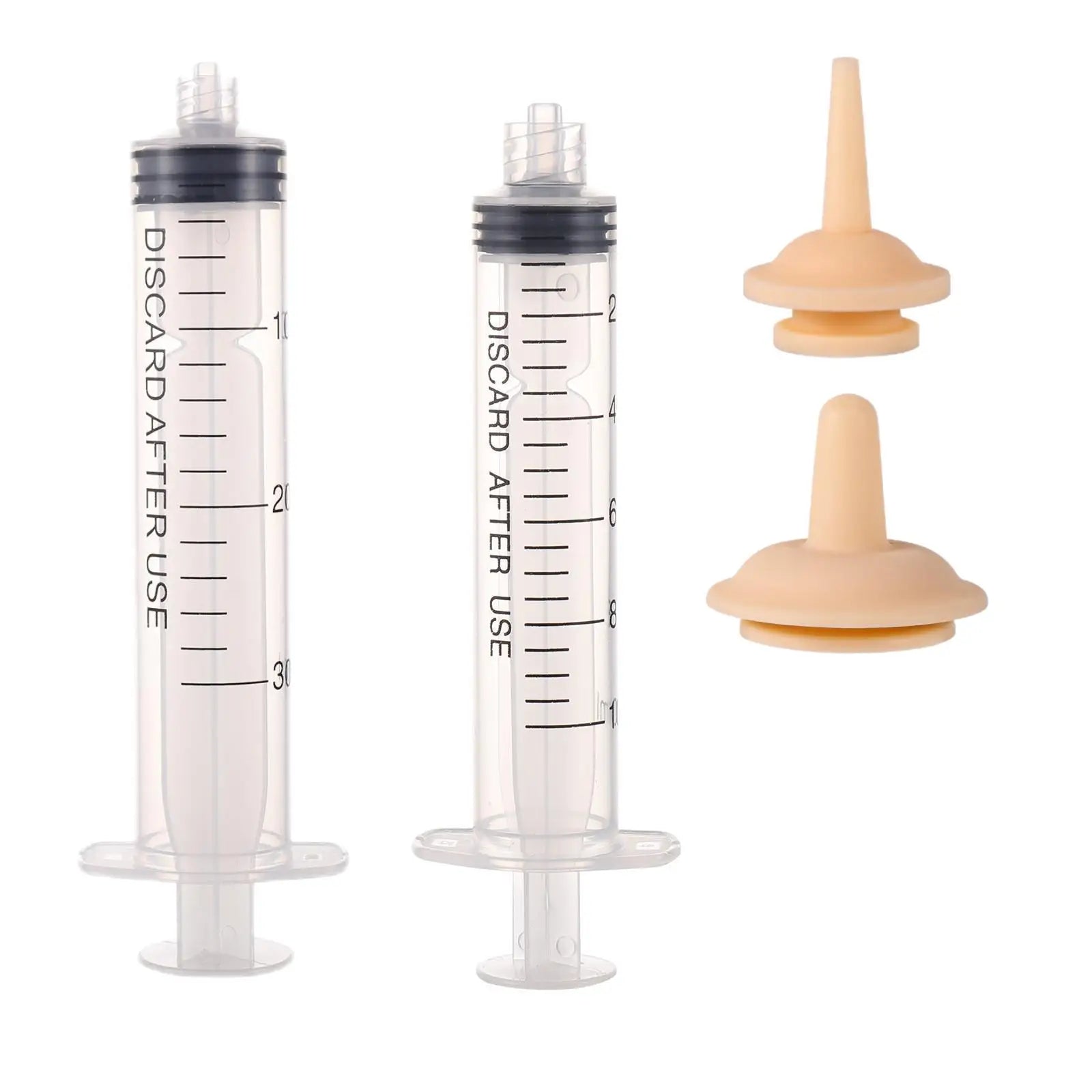 1 Set Pet Kitten Feeding Pacifier Silicone Puppy Pacifier Syringe For Kittens, Puppies, Rabbits Newborn Pet Feeding Accessories