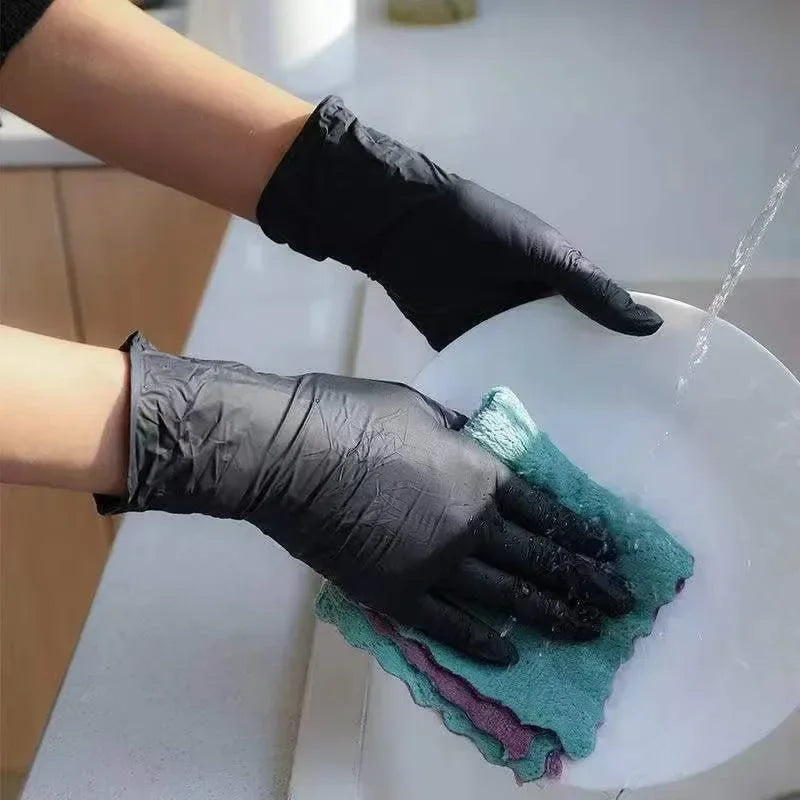 Gloves Dog Wash Cleaning Glove for Food Working Latex Gloves Disposable Nitrile Waterproof Gloves Dish Washing Kitchen Household