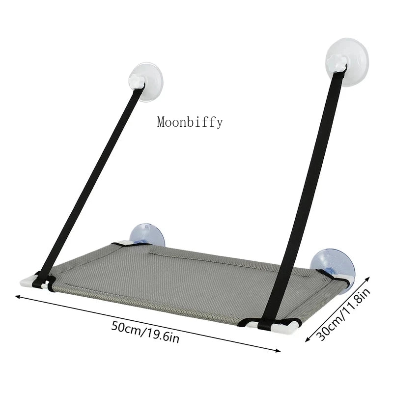 Cat Hammock Pet Summer Hammock Window Bed Home Bed Living Room Suction Cup Wall Hanging Pet Mesh Breathable Hammock Bed