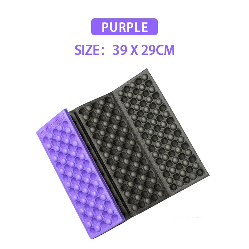 Outdoor Picnic Camping Mat Beach Moisture-Proof Foldable XPE Cushion Hiking Portable Small Mats Egg Trough Waterproof Pad