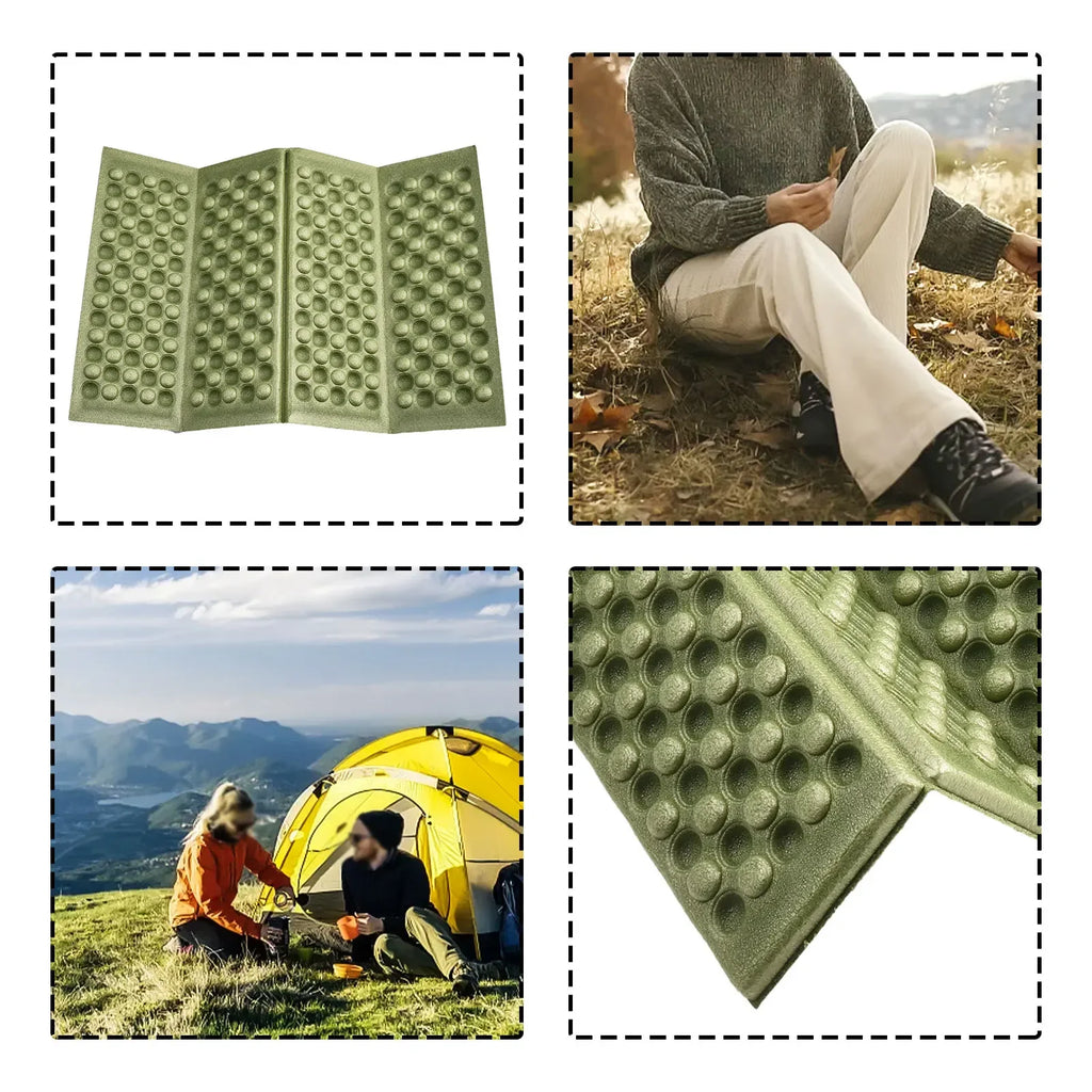 Portable Lightweight Mini Folding Mat Foam Sitting Pad For Outdoor Activities Foldable Kneeling And Seat Cushion For Comfort