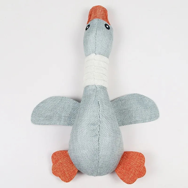 Jouets à mâcher interactifs pour animaux de compagnie, en forme d'alligator, en forme de dessin animé, jouet sonore pour chien, rongement et grincement des dents, fournitures d'entraînement