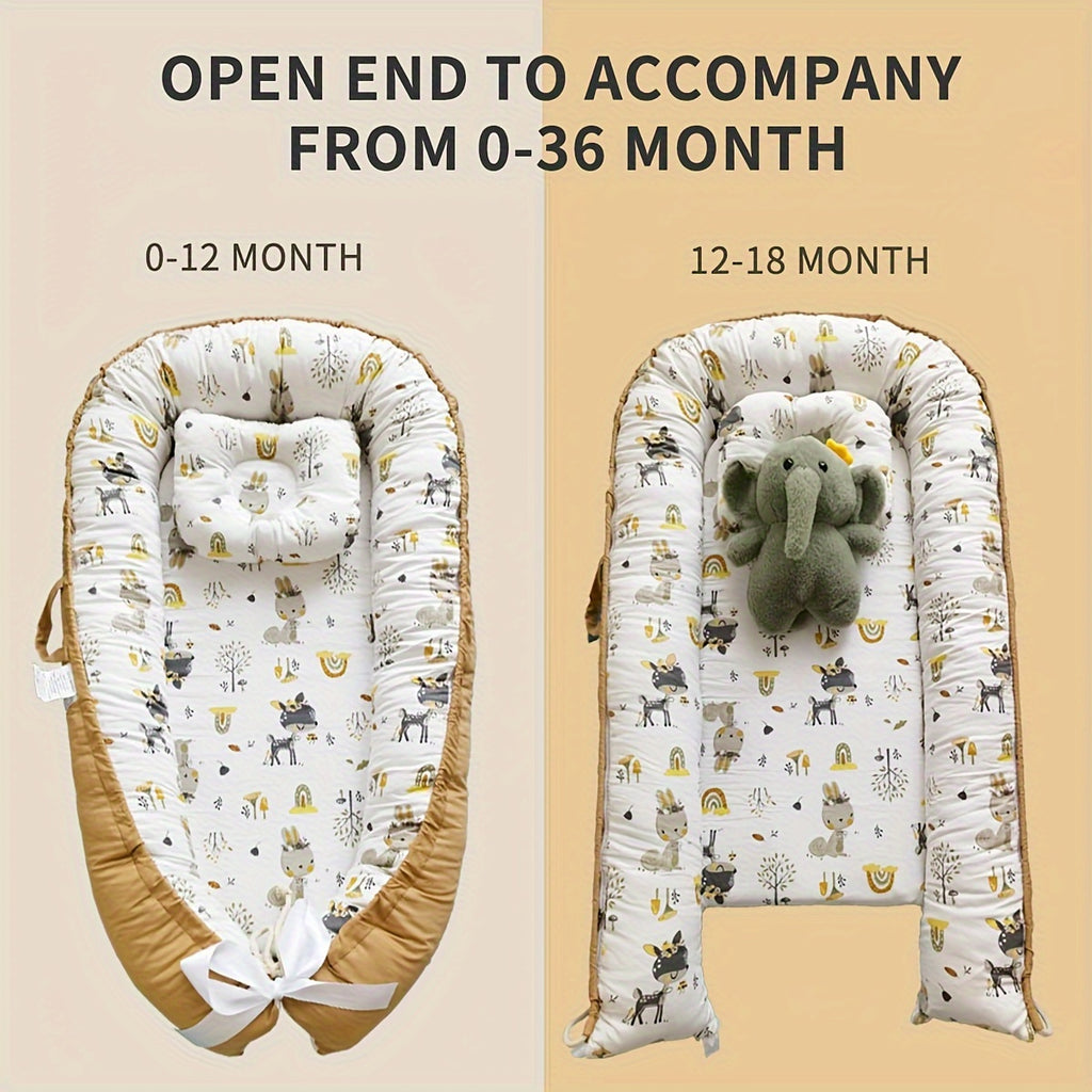 Comfort Expression Dog Beds for, Dog Bed with Bolster, Washable Dog Bed Sofa Pet Bed
