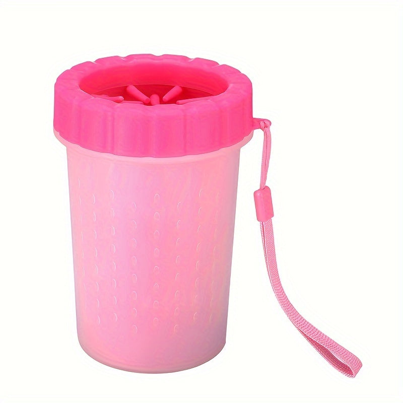 1pc Dog Foot Bathing Cup - Silicone And Plastic, Gentle And Easy To Clean, No Electricity Required - Pet Grooming Tool For Dogs - For Dog Owners - Suitable for Daily Bathing - Perfect Gift for Pet Lovers