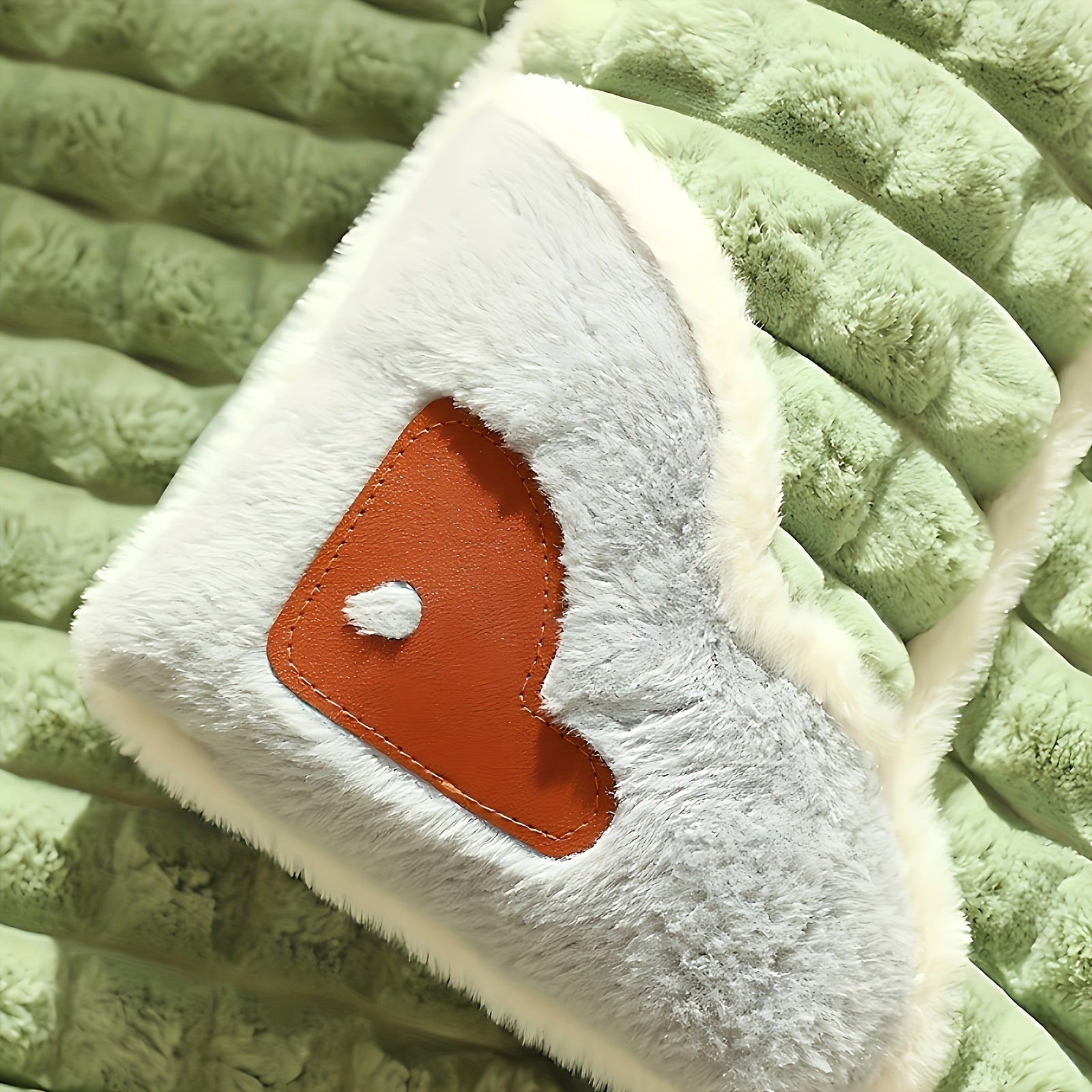 Soft Plush Pet Bed with Neck Pillow & Anti-Slip Bottom - Cozy Sofa Sleeping Pad for Dogs & Cats of All Sizes, Washable Winter Warmth Kennel Mat, Light Green Quilted Design, 42.13" x 31.50, Indoor Pet Bed | Hightop Bolster Bed