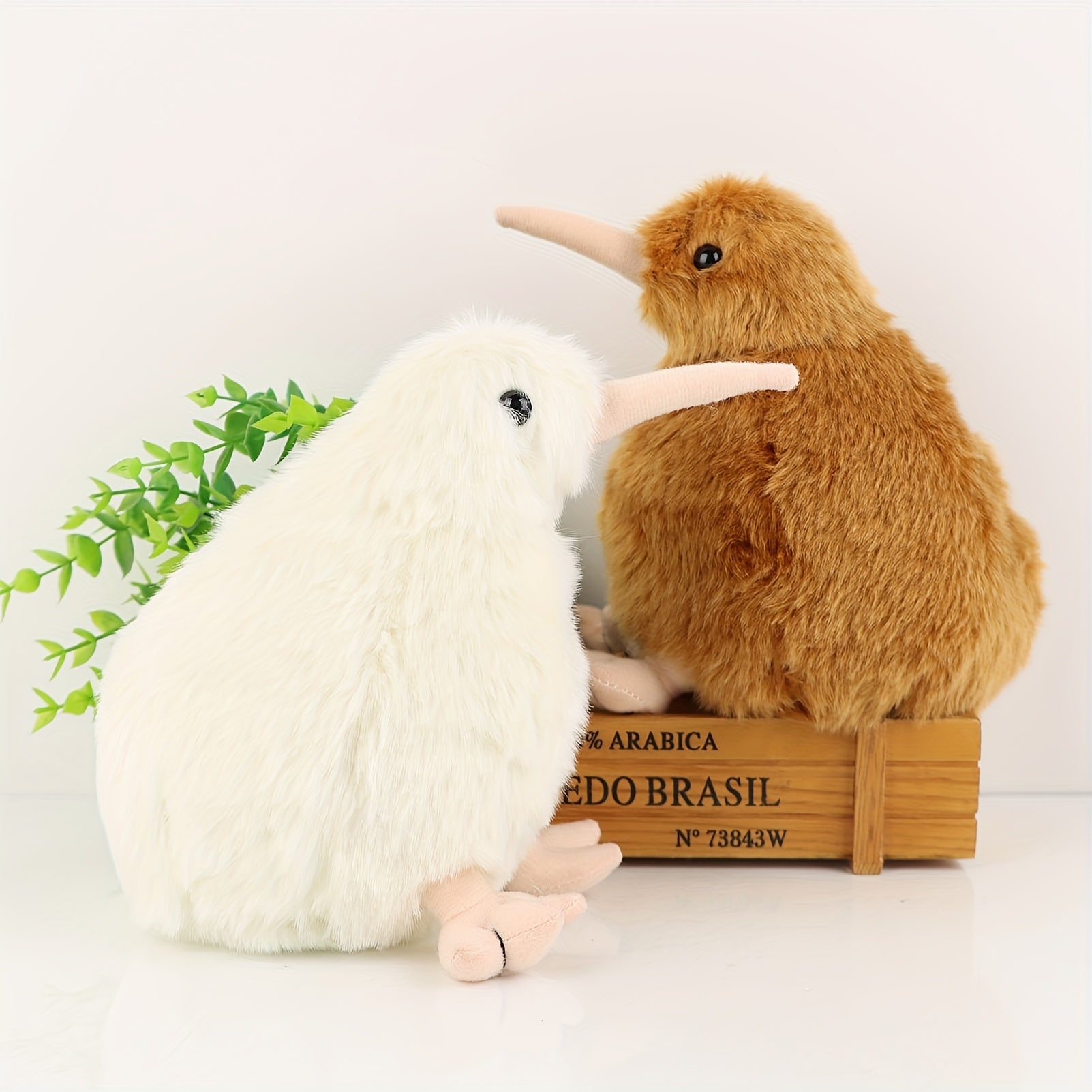 20cm/7.87in Lifelike Kiwi Bird Plush Toy Cute Stuffed Animal Toy for Youngsters Youngsters Doll Soft Cartoon Pillow Lovely Birthday Gift