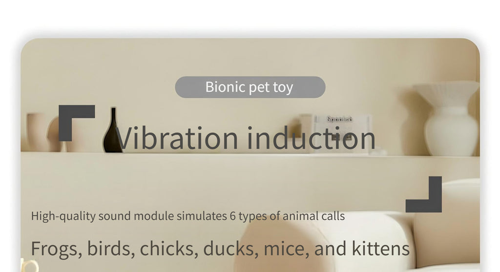 Interactive Plush Bird Cat Toy with Self-Raising Sound, Includes Pet Herb - Non-Electric Fabric Pet Toy, Simulated, TikTok