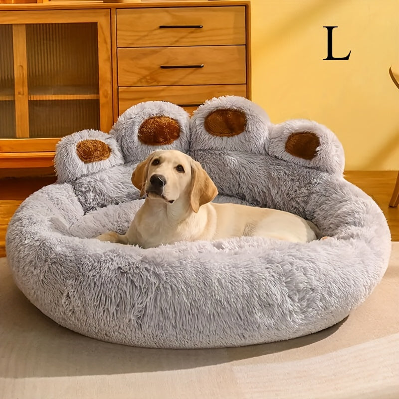 [Long-haired Pet Bed] Soft 60/70/90/110CM Long-haired Pet Bed - 1Pc Dog Beds for Small, Medium, Large Dogs - Warm Christmas Present