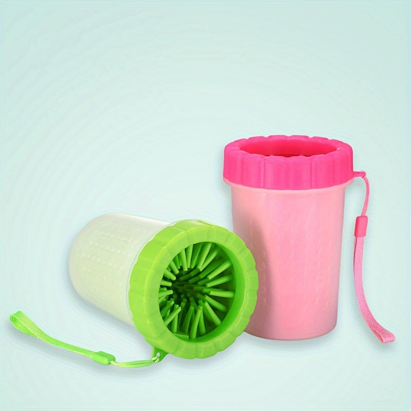 1pc Dog Foot Bathing Cup - Silicone And Plastic, Gentle And Easy To Clean, No Electricity Required - Pet Grooming Tool For Dogs - For Dog Owners - Suitable for Daily Bathing - Perfect Gift for Pet Lovers