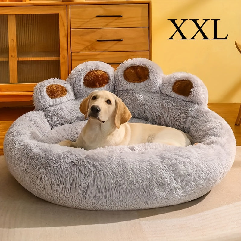 [Long-haired Pet Bed] Soft 60/70/90/110CM Long-haired Pet Bed - 1Pc Dog Beds for Small, Medium, Large Dogs - Warm Christmas Present