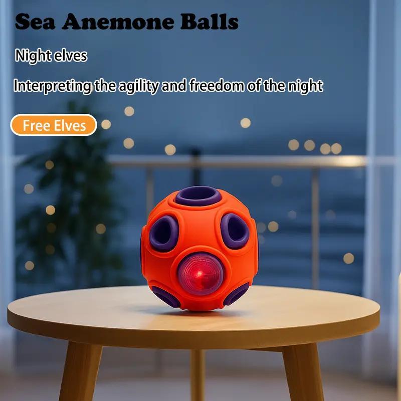 Dog Rubber Ball With Bell Sound, 2-Pack, Interactive Pet Chew Toy For Puppies And Small Dogs