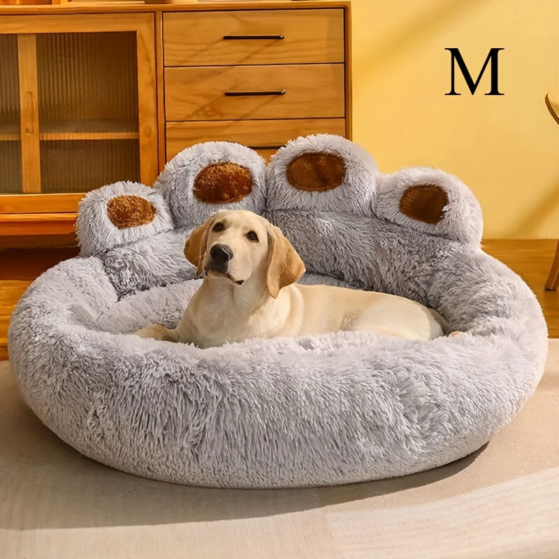 [Long-haired Pet Bed] Soft 60/70/90/110CM Long-haired Pet Bed - 1Pc Dog Beds for Small, Medium, Large Dogs - Warm Christmas Present