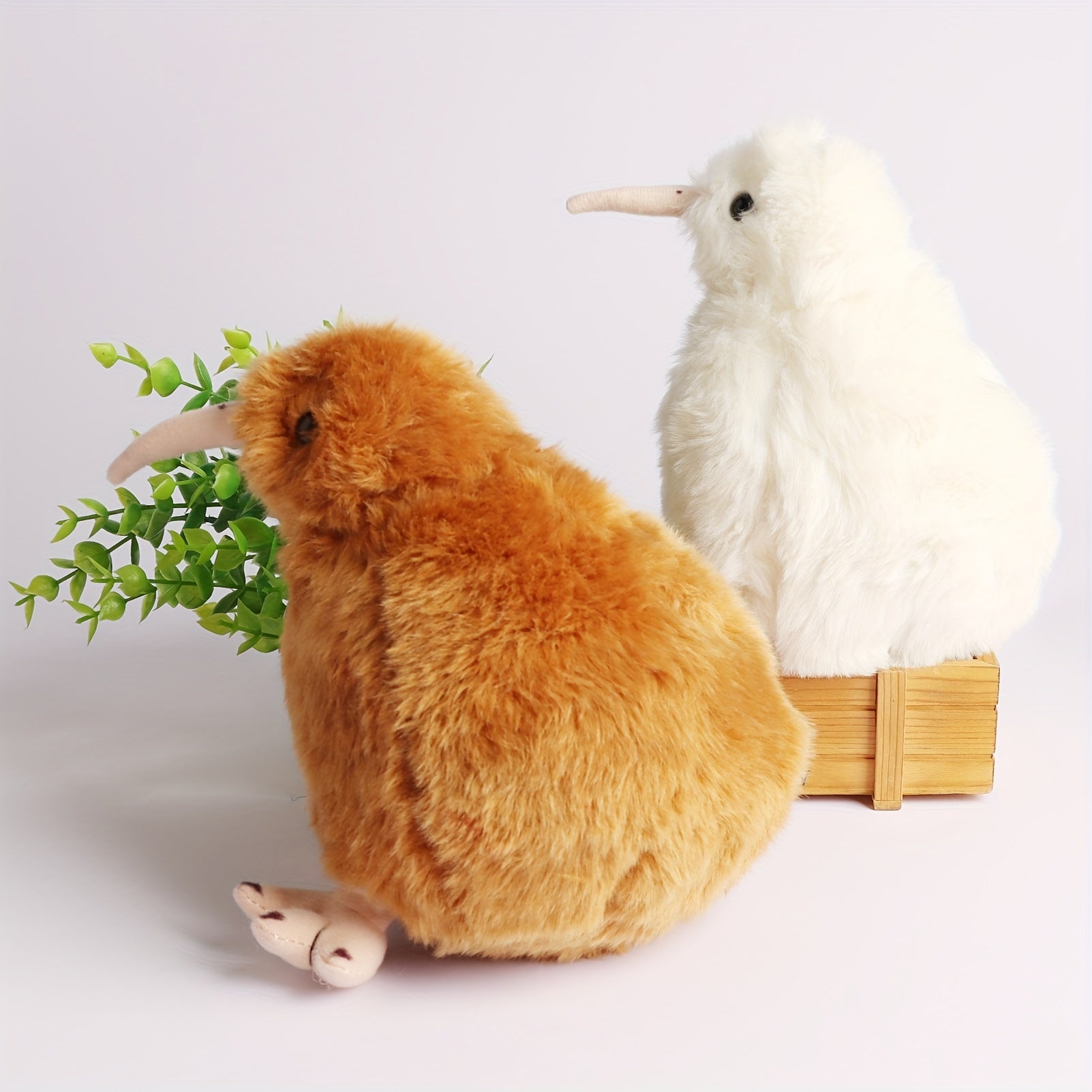 20cm/7.87in Lifelike Kiwi Bird Plush Toy Cute Stuffed Animal Toy for Youngsters Youngsters Doll Soft Cartoon Pillow Lovely Birthday Gift