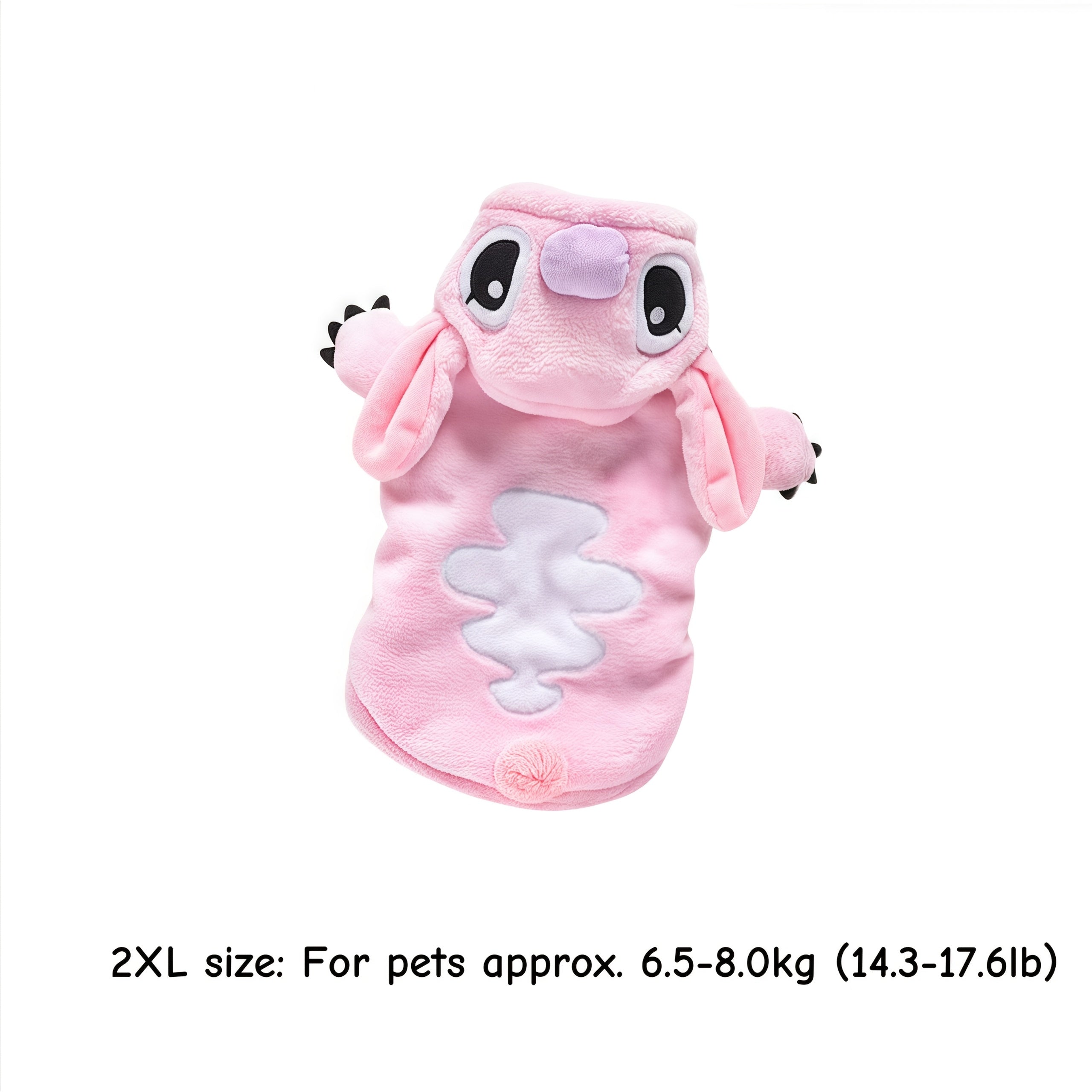 Halloween & Christmas Pet Hoodies - Cute Cartoon Animal Costumes for Dogs & Cats, Soft Polyester Knit Fabric, XS to 7XL Sizes, Fun Holiday Outfits with Bats, Ghosts, and Snowmen Designs, Dog Costume, Festive Pet Apparel, Play