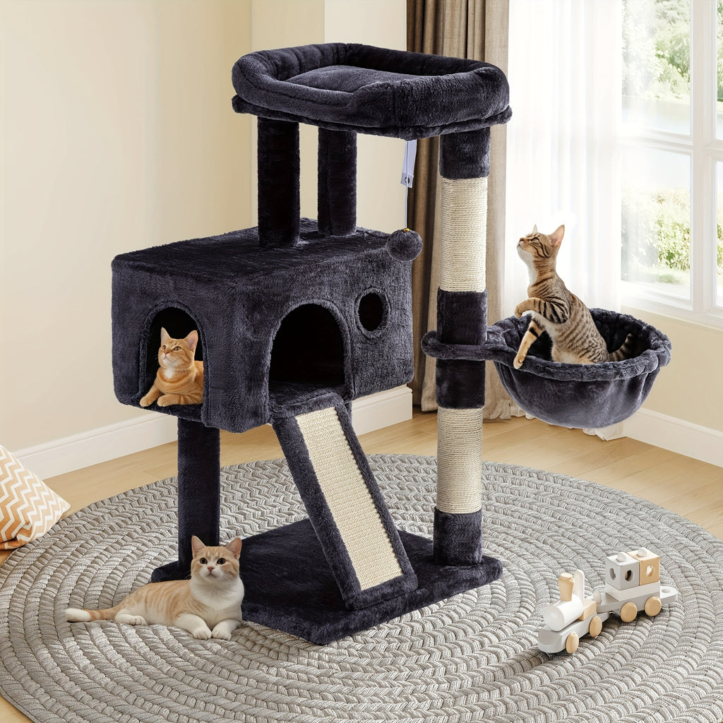 Multi-Level Cat Tree Tower for Indoor Cats
