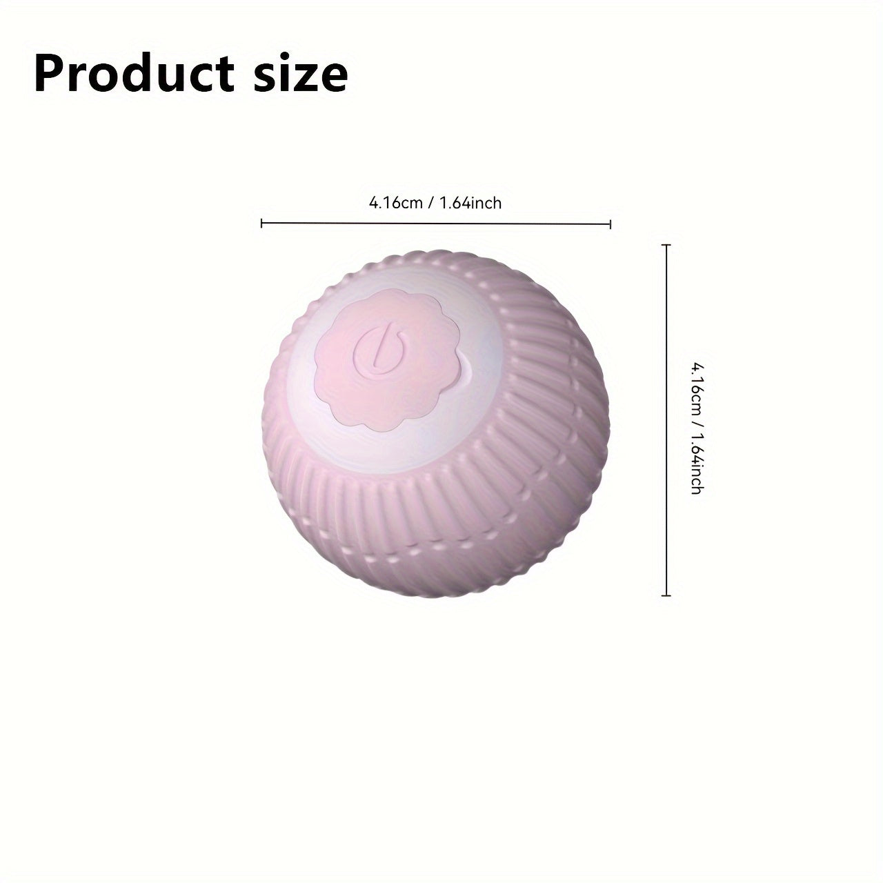 Smart Interactive Pet Toy - Rechargeable Rolling Ball for Dogs & Cats, USB, Silicone Material
