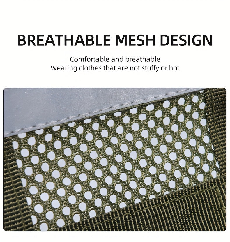 1pc Service Dog Harness, Reflective Dog Vest Harness, Adjustable Soft Oxford Pet Harness, Inner Layer Mesh, Breathable and comfortable, Easy to Control for Small Medium Large Dogs Random Buckle