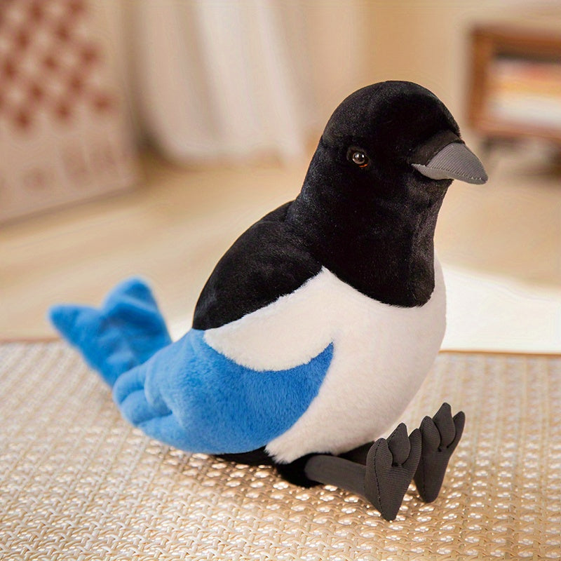 1pc Adorable 7.87in Lifelike Pigeon Plush Toy - Soft, Cuddly, and Realistic Bird Stuffed Animal Doll with Vivid Eyes and Feathers - Perfect Gifts for Kids, Children, and Pigeon Lovers